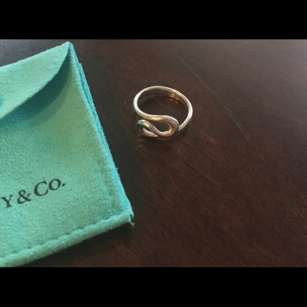 Tiffany & co Elsa Peretti Wave Ring - rare!